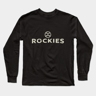 Colorado Rockies by Buck Tee Originals Long Sleeve T-Shirt